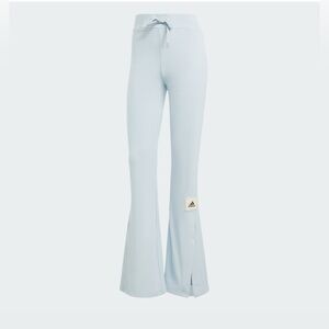 Adidas Lounge Ribbed Flared Leg Pants in Size Medium